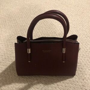 New Dainty Maroon Crossbody/Handbag (with shoulder strap)